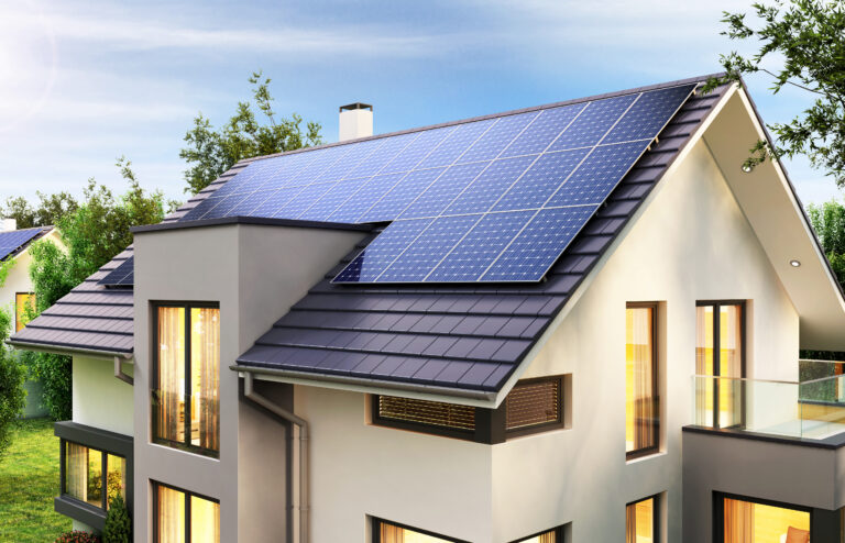panneau solaire maison logement habitation